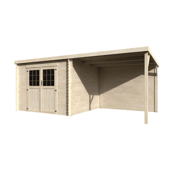 Abri de Jardin bois – 18,36 m2- Haut De Gamme – Prix usine – DESTOCKAGE