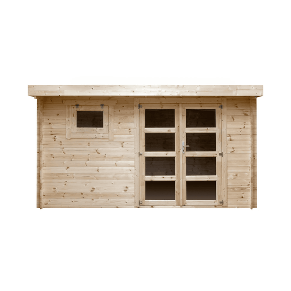 Abri de Jardin Bois moderne – 13 m2 – Qualité Supérieur – Prix usine – DESTOCKAGE