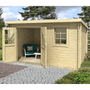 Abri de jardin SANTA FE 10m2 – 28mm