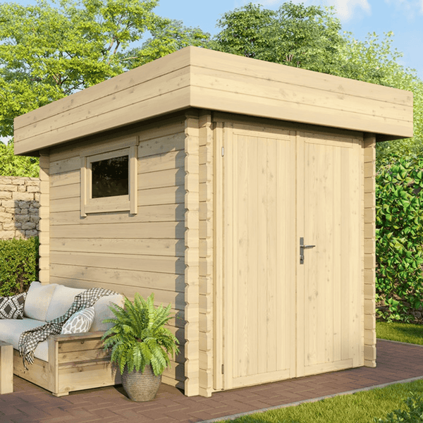Abri de Jardin Bois moderne – 13 m2 – Qualité Supérieur – Prix usine – DESTOCKAGE