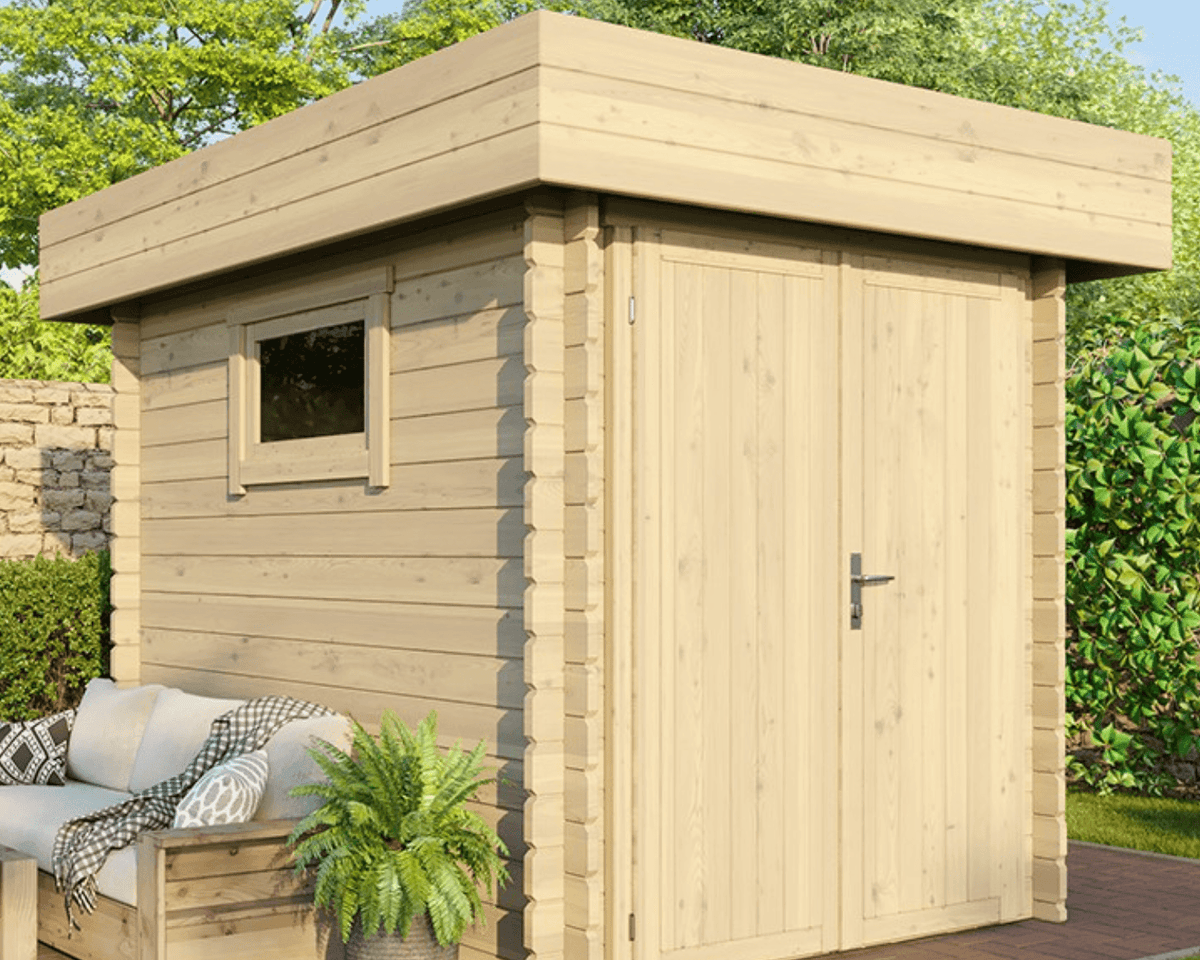 Abri de Jardin Bois moderne – 13 m2 – Qualité Supérieur – Prix usine – DESTOCKAGE
