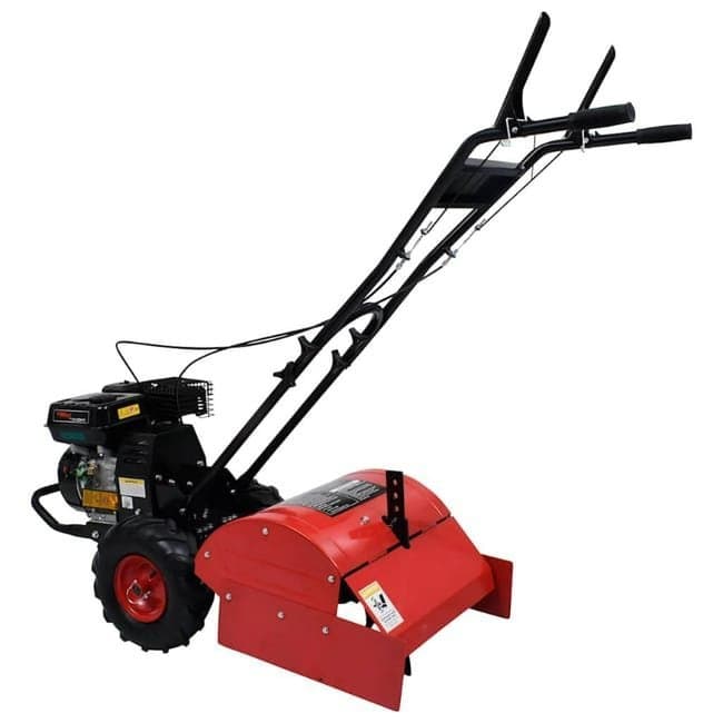 Cultivateur à Essence 6,5 ch 196 cc, Largeur de Travail 50 cm, Profondeur Réglable 350 mm