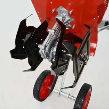 HECHT 752 Motobineuse Moteur 2 temps Fraiseuse Houe Jardin Houe du cultivateur 16 couteaux 14.3 kg largeur travail 25cm 9000tr/min