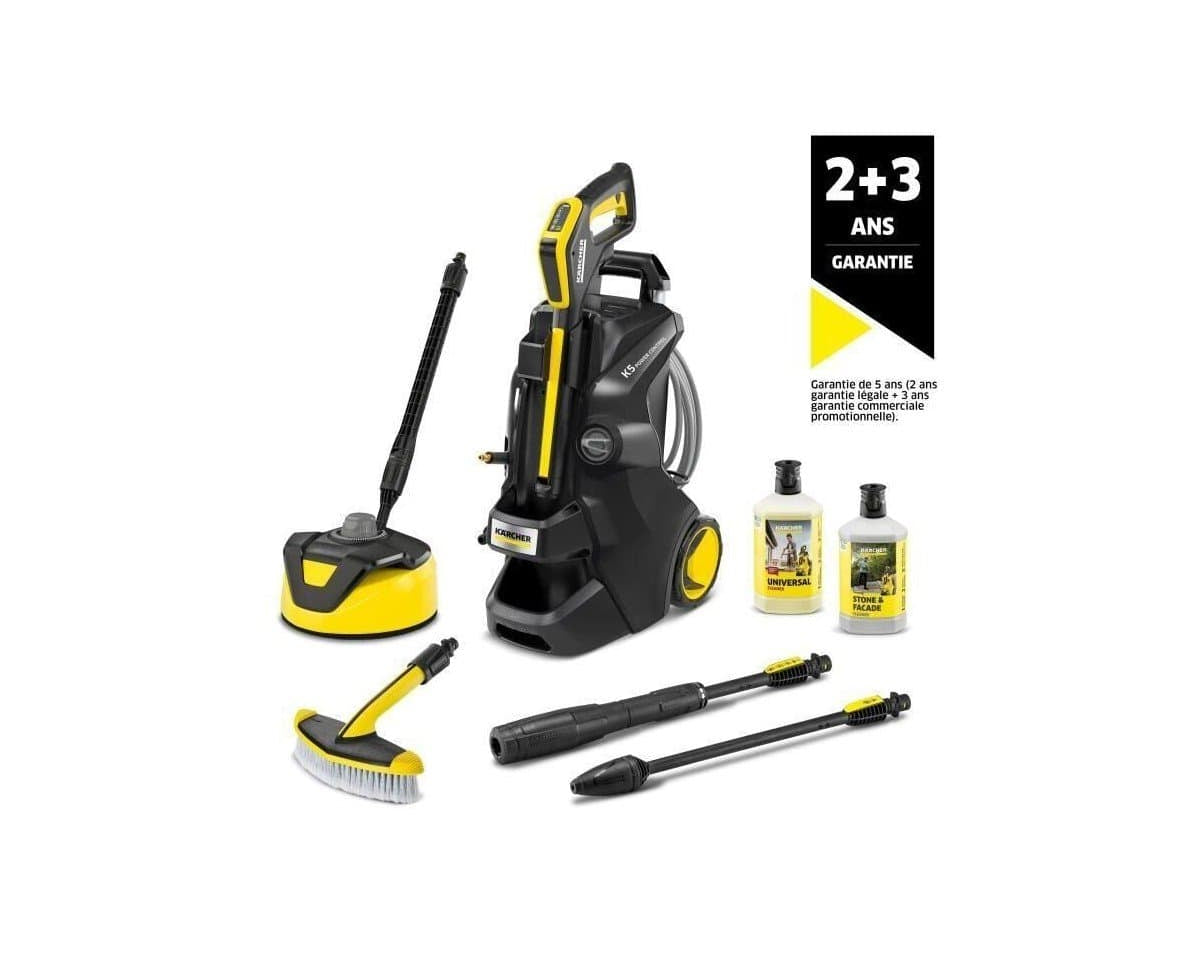 KARCHER - Nettoyeur haute pression KARCHER K5 Power Control Flex Home&Brush 500 L/h - 2100 W - 145 bars - livré avec 2 brosses + 2