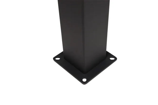 Pergola bioclimatique autoportante Prima, aluminium gris anthracite 12m²