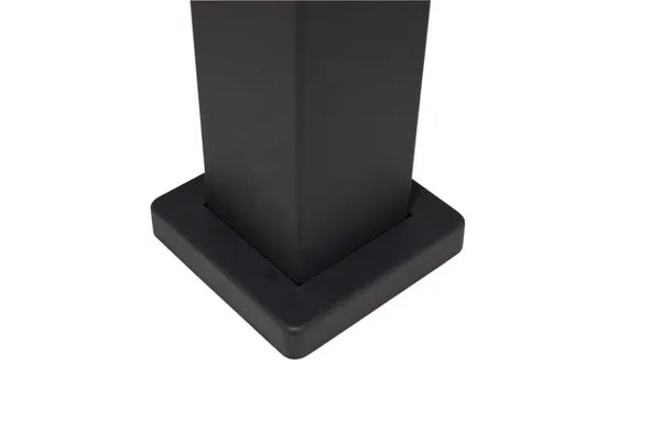 Pergola bioclimatique autoportante Prima, aluminium gris anthracite 12m²